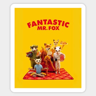 fantastic mr fox Sticker